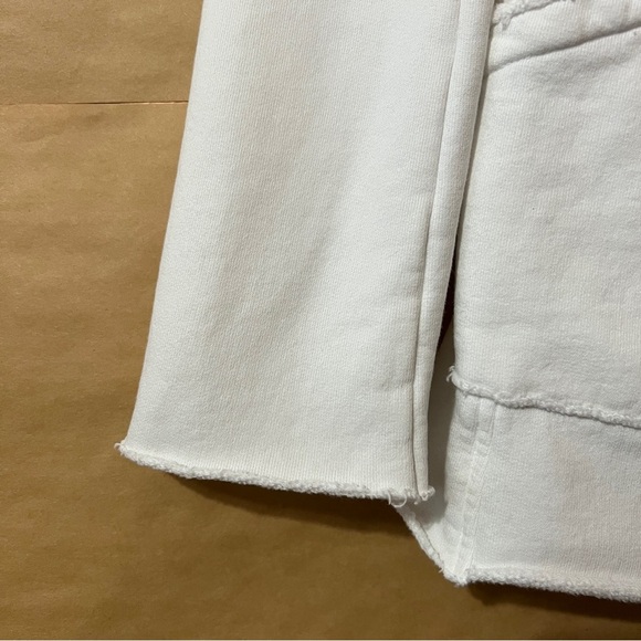 Frank & Eileen | Belfast Sweatshirt Peacoat Jacket Triple Fleece White Size XS - Picture 7 of 12